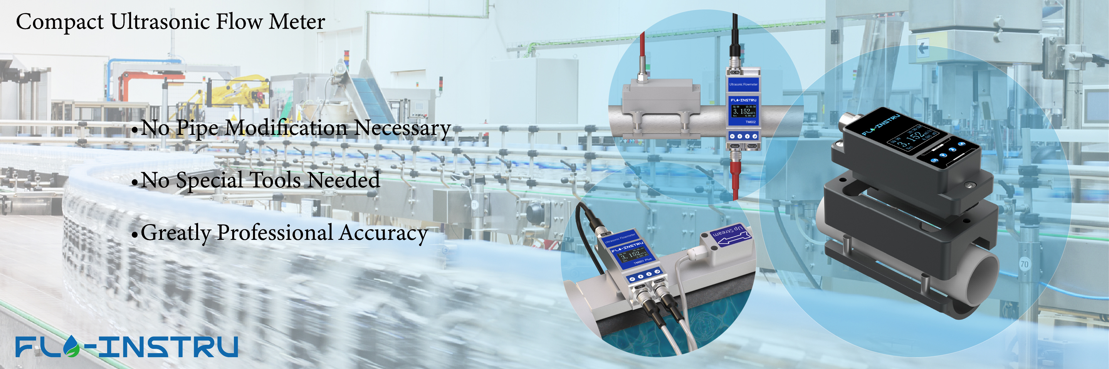 품질 클램프-온 초음파 유량계 공장