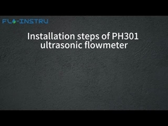 클램프-온 / 가지고 다닐 수 있는 초음파 유량 측정 기구를 설치하는 방법?